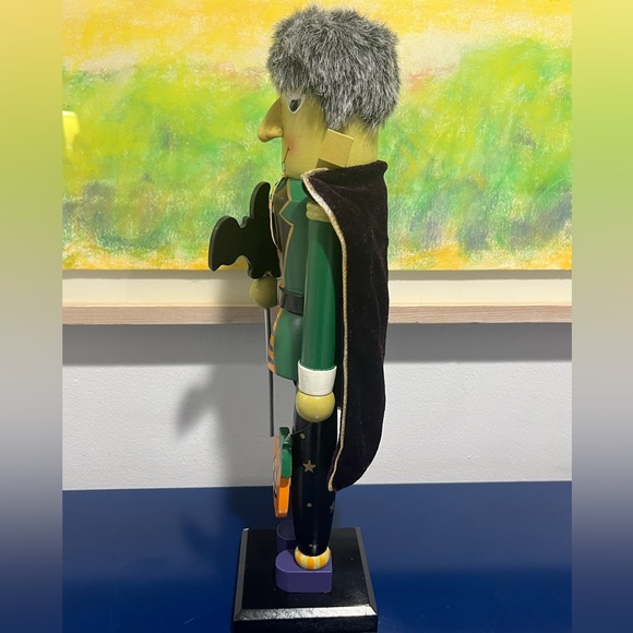 Bombay Frankenstein Monster Nutcracker Halloween Holiday Christmas Purple Green - Picture 6 of 8